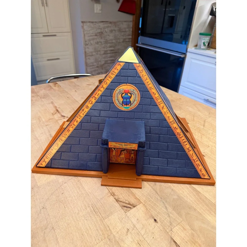 Playmobil History Pharaohs Pyramid 5386 Ancient Egypt Playset Figures incomplete